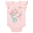 Disney Princess Jasmine Belle Cinderella Infant Baby Girls Snap