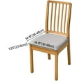thumbnail image 6 of 4PCS Chair Seat Covers Printed Square Chair Cushion Cover Stretch Kitchen Dining Seat Slipcovers Removable Dining Room Upholstered Chair Seat Cushion Cover, 6 of 6