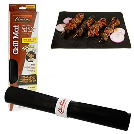 BBQ Pit Boys Grilling Mat & Mesh Combo Value Pack - Non-Stick Barbecue Rollable Cooking Mat & Mesh - Heavy Duty, Dishwasher Safe, Reusable Indoor Outdoor