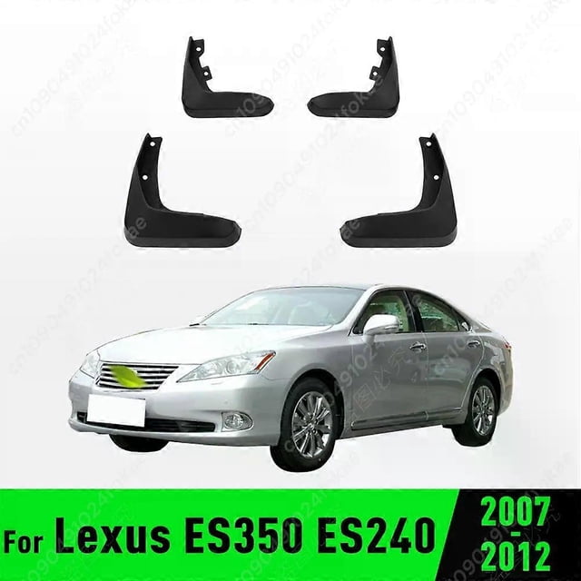 unique For Lexus ES ES350 ES240 2007 2008 2009 2010 2011 2012 Fender Mudguard Mud Flaps Guard Splash Flap Mudguards Car Accessories
