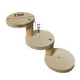 thumbnail image 6 of ievspot 1 Set Hamster Wooden Ladder, Small Pets Chewing Toys for Sugar Glider, Parrot Ferret Squirrel Hamster Rat to Play and Exercise, 6 of 8