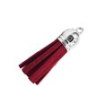 thumbnail image 3 of Yuarrent 28 piezas llavero dijes creativo delicado llavero colgante borlas Simple bolso decoración borla artesanía decoración DIY accesorio Artesanía Vino rojo Yuarrent HA059646-09B, 3 of 6