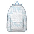 thumbnail image 1 of Spring Garden Bloom Backpack – Romantic Floral Print, Lightweight Canvas Bookbag with Large Capacity for Women and Students, 1 of 5