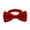 Red, variant on bestolf Bow Ties Solid Color Pre-tied Bow Ties Adjustable Neck Bowtie for Graduation Wedding Party