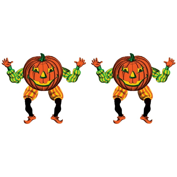 Decoración Beistle Vintage para Halloween, duende articulado, x2