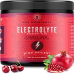 KEY NUTRIENTS Multivitamin Electrolytes Powder No Sugar - Sweet Cherry Pom Electrolyte Powder - Endurance & Energy Supplement - Hydration Powder - No Calories - 90 Servings - Made in USA