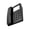 Black, variant on Rj11 Corded Landline Wall Mount Hotel Telephone with Large Buttons for Easy Use and Enhances Call Clarities