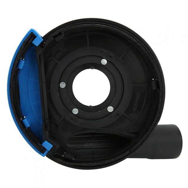 Cubierta protectora para moler polvo cubierta protectora de plástico para moler de 5 pulgadas para amoladoras angulares universal con cepillo y placa de borde móvil para piedra ANGGREK Otros
