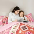 thumbnail image 4 of Manfei Princess Gingerbread House 7-Piece Twin Bedding Sets,Cartoon Gingerbread Man Bedding Comforter Set,Merry Christmas Xmas Dessert Sheet Sets For Girl Kids,Microfiber Bedroom Decor Reversible, 4 of 8