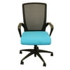 RightAngle FCCTBBLF Charlie Mesh Backrest Office Chair w/ Foam Seat and Lumbar Support, Blue
