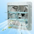 thumbnail image 6 of HOSTIC 14 Inch Wall Mounted Fan Max Speed 1200 CFM Aluminum Blades Shutter for Home Attic Garage Greenhouse Shed Basement, 6 of 7