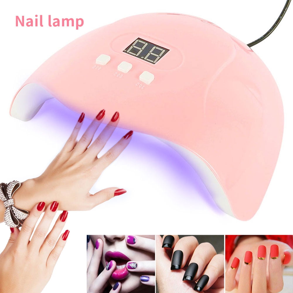 AoHao 54W Professional Nail Dryer Gel Polish Light with 3 Timer Setting
