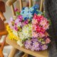thumbnail image 5 of Ramo de flores de Margarita Gerbera Artificial for decoración del jardín del hogar DIY arcos de boda pared de flores ramo de novia, 5 of 7