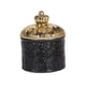 thumbnail image 5 of Caja de joyería, expositor de joyas, tarro decorativo con tapa, tarro de almacenamiento Negro, 5 of 9