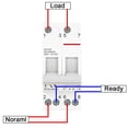 thumbnail image 6 of 2P 40A 63A AC400V 50/60Hz Din Rail Modular Dual Power Manual Transfer Switch Isolating Discounnecting Switch Circuit Breaker, 6 of 6