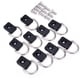 thumbnail image 3 of Sidaley 10 piezas de amarres para Kayak de pesca RV, remolque, cama de camión, anillos de amarre de carga, piezas de reparación de barcos, Type2 NO2, 3 of 6