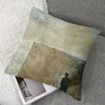 thumbnail image 7 of BANET Beige and Grey Throw Pillow Covers  Brown Abstract Art Painting Aesthetic Modern Square Decorative Pillow Covers Soft Throw Pillows for Couch Sofa Bedroom, Set of 2 12x12in, 7 of 7