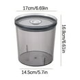 thumbnail image 2 of Sealed Storage Bucket Transparent Food Container | Moisture-Proof Stackable PET Bin for Snacks Pasta Rice Flour | Thickened Airtight Lid | Multiple Sizes Colors | Durable Household Kitchen, 2 of 2