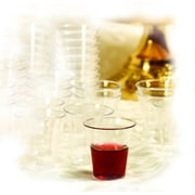 Communion Cups - Plastic Cups (1000 Count Box): Stackable / Smooth Rim / Ultra-Clear / Recyclable, (Paperback)