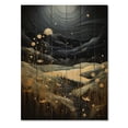 thumbnail image 3 of Designart "Dark Drama in Green Storm II" Landscape & Nature Print on Natural Pine Wood, 3 of 5