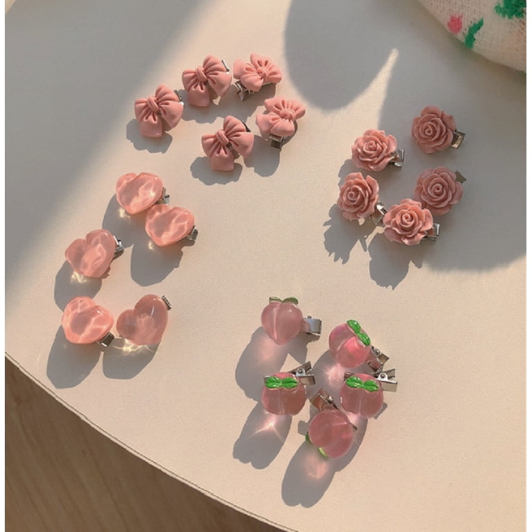 20-Piece Mini Hair Clip Set for Girls – Assorted Color Cute  display picture 1