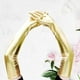 thumbnail image 4 of Guantes largos Hugo metálicos para Dance Opera Cosplay 53cm Oro, 4 of 8