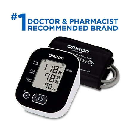 OMRON 3 Series Blood Pressure Monitor (BP7150), Upper Arm Cuff, Digital Bluetooth Blood Pressure Machine, Stores Up To 14 Readings