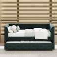 thumbnail image 6 of Twin Daybed With Trundle And Velvet For Stylish Upholstery, 6 of 7