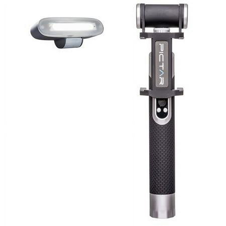 UPC: 0812112021855 | Smart Light Selfie Stick with Rechargeable Battery Silver Black