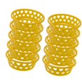 thumbnail image 1 of 10 soportes redondos para sandías, expositor de frutas, base fija estable. Amarillo, 1 of 9