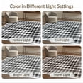thumbnail image 7 of ODIKA Fabric Gingham Stripe Border Bathroom Checked Checkered Plaid Flowing Dynamic Pet Friendly & Kids Safe Play for Playroom, Bedroom, Reading Nook, 7 of 7