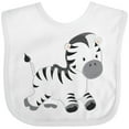 thumbnail image 3 of Inktastic Zebra Boys or Girls Baby Bib, 3 of 4