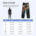 thumbnail image 4 of Susaid Realistic Colorful Chameleon Print Mens Pajama Pants Set Sleep & Lounge Pants, PJ Bottoms with Pockets and Button Fly-X-Large, 4 of 6