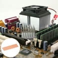 thumbnail image 6 of Uxcell Copper Heatsink 70x20x2mm W Thermal Pad Rubber Ring for M.2 SSD Memory 1 Set, 6 of 6