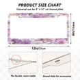 thumbnail image 7 of Aluminum License Plate Frame 2 Pack Car Exterior Accessory Car Tag Holder for Front Rear Plates Cars Decor Lavender and Pink Flowers, 7 of 7