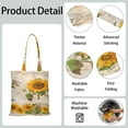 thumbnail image 2 of Sac de Courses Réutilisable en Tissu avec Citation Inspirante - Durable et Lavable, 2 of 6