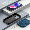 thumbnail image 7 of For iPhone 15 Plus Case, iPhone 15 Plus Phone Case [Compatible with Magsafe] [Built-in Invisible Stand] [Heavy Duty Drop Protection] Shockproof Rugged Protective Magnetic Cover Accessories,Darkblue, 7 of 7