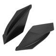 thumbnail image 1 of Aleta de la motocicleta, Aletas aerodinámicas de la motocicleta universal Spoiler Modificación del ala Aleta de la carena de la motocicleta Aleta Accesorio de ala aerodinámica(Negro) Amonsee No, 1 of 6