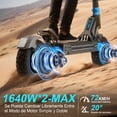 thumbnail image 2 of Scooter Eléctrico Honey Whale G4 MAX Azul, 2 of 8
