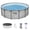 Stone Print, variant on Bestway Steel Pro MAX 16' x 4' Above Ground Round Pool Set w/ Accessory Kit