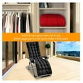 thumbnail image 6 of Lounge Chair Cushions 67x22x4in Thickened Padding Chaise Lounger Cushion Recliner Rocking Chair Sofa Mat Pad Chair Cushion for Indoor Outdoor Furniture, Chair Cushion/Black, 6 of 6