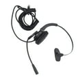 RJ9 Telephone Headset Noise Canceling Single Sided Spring Wire