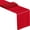 Red, variant on Tibvox Bright Solid Color Smooth Satins Table Runner for Elegant Banquets Decoration