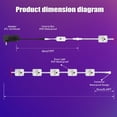 thumbnail image 5 of ALILYY 100ft Outdoor LED Smart Lights, RGBIC Outdoor Lights w/ Voice Control, for Christmas, Halloween, Party, Gameday and More, 5 of 13