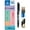 Black, variant on Pilot Frixion Heat/Friction Erasable Rollerball Pen FR7 - 0.7mm - Wallet of 1 Pen + 3 Refills - Blue
