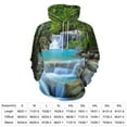 thumbnail image 2 of Forest Men's Women Vintage 3D Hooded Sweatshirt - All-Season Loose Fit Streetwear, 2 of 6