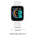thumbnail image 3 of Y68 Pulsera inteligente Frecuencia cardíaca Pulsera inteligente Presión arterial Ejercicio Reloj Bluetooth [plateado + plateado negro] Inevent EL5008-02B*1+EL5008-04B*1, 3 of 7