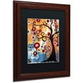 thumbnail image 2 of Trademark Fine Art "17" Canvas Art by Natasha Wescoat, Black Matte, Wood Frame, 2 of 4