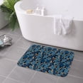 thumbnail image 6 of Kdxio Blue Leaves A,16" x 24", Non-Slip Front Door Mats,Outdoor Welcome Mat Washable, 6 of 9