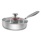 thumbnail image 1 of Sartén, sartén con mango ergonómico, ideal como regalo para tortillas, de acero inoxidable, para restaurantes, cocinas, interiores y exteriores, para Diámetro 20 cm, 1 of 8